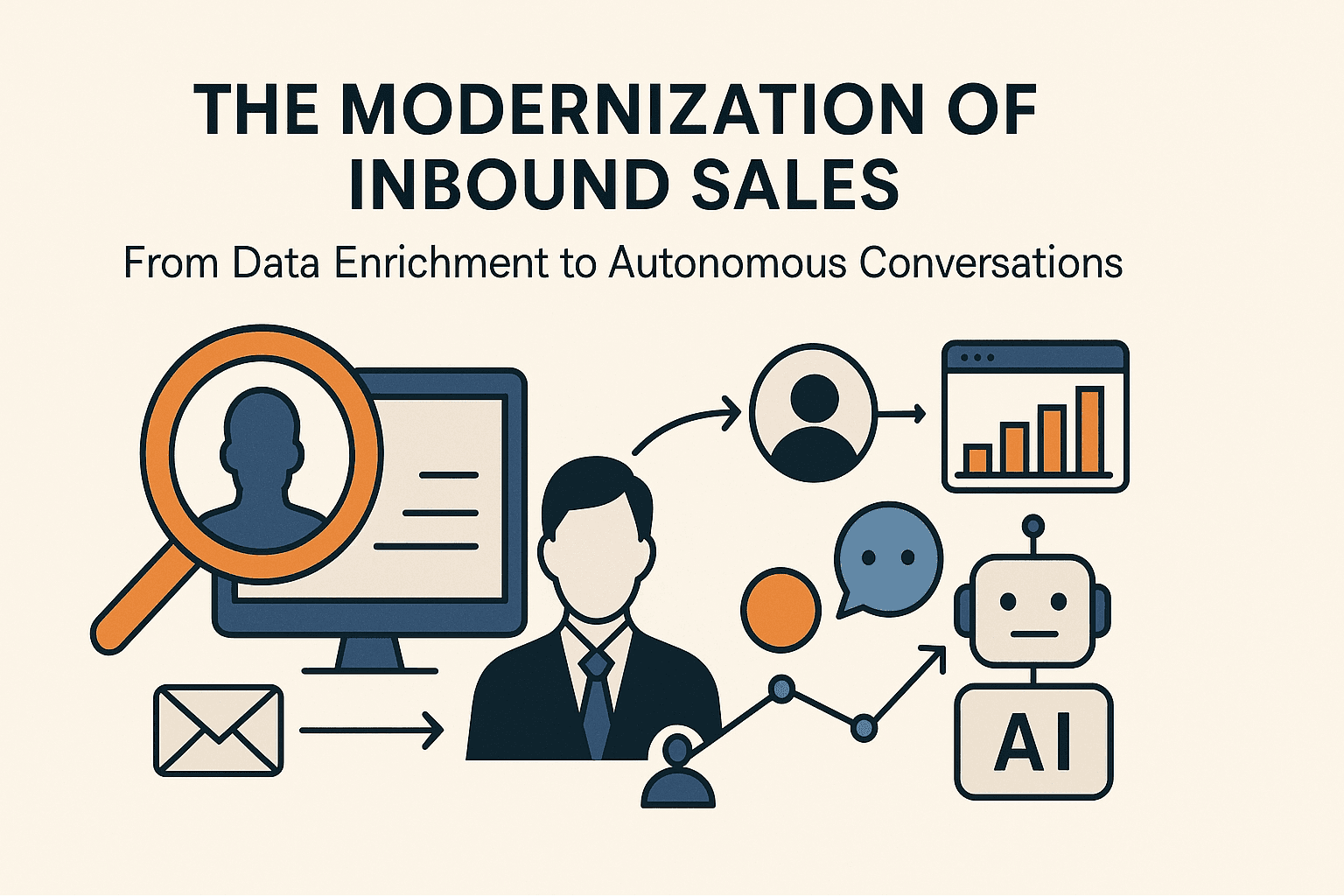 The Modernization of Inbound Sales: From Data Enrichment to Autonomous Conversations