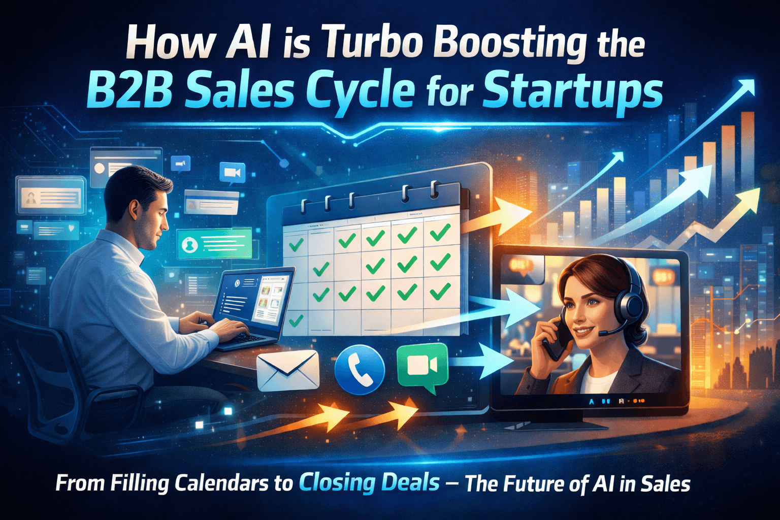 How AI Is Turbo Boosting the B2B Sales Cycle for Startups